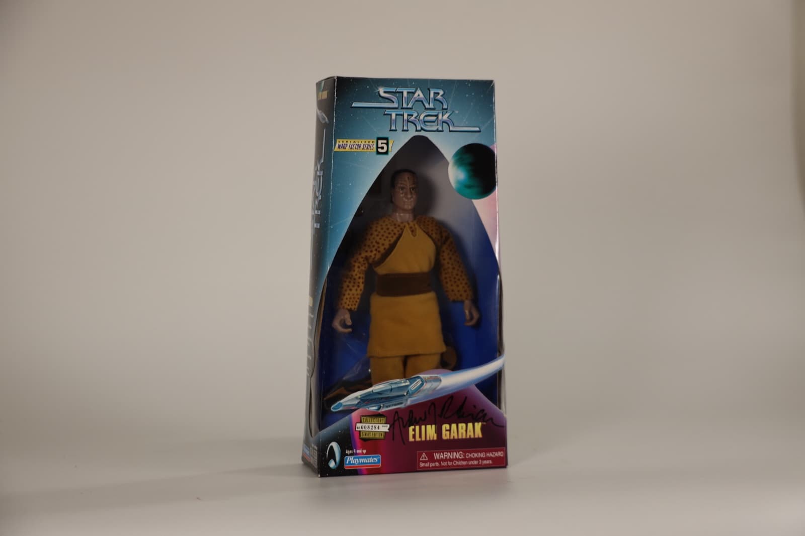 Elim Garak mit Unterschrift